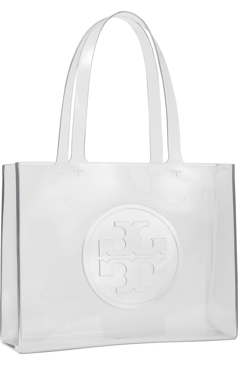 Tory Burch Small Ella Clear Tote, Alternate, color, Crysyal Clear