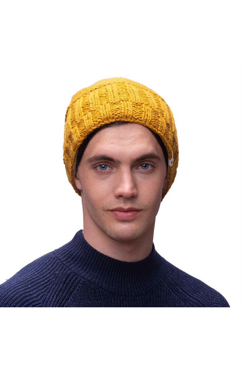 Nirvanna Designs Percy beanie, Alternate, color, Black