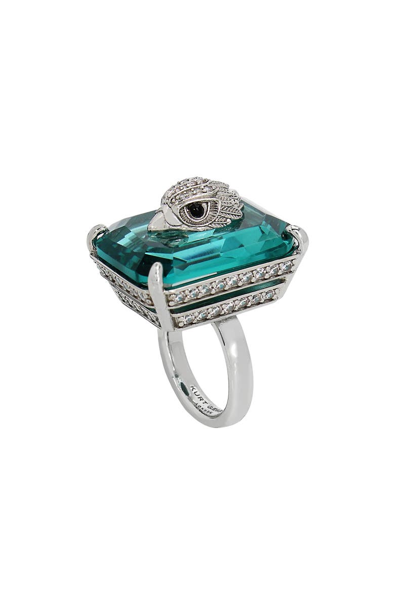 Kurt Geiger London Eagle Head Cocktail Ring, Alternate, color, 