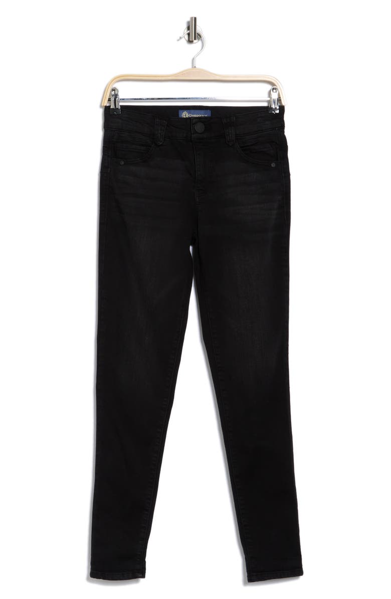 Democracy Ab'Solution Ankle Skinny Jeans, Alternate, color, Black