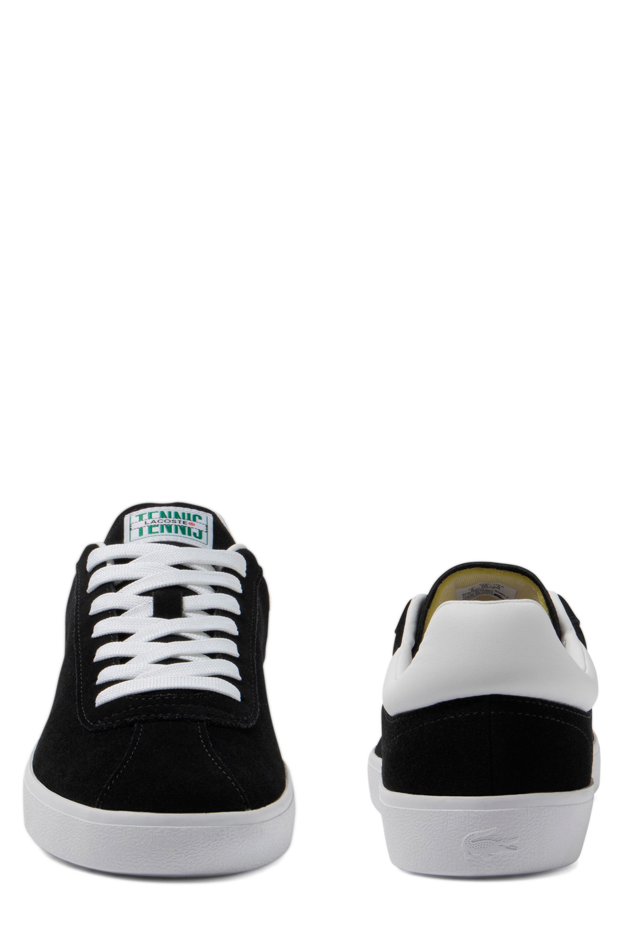 Lacoste Baseshot Leather Sneaker, Alternate, color, 