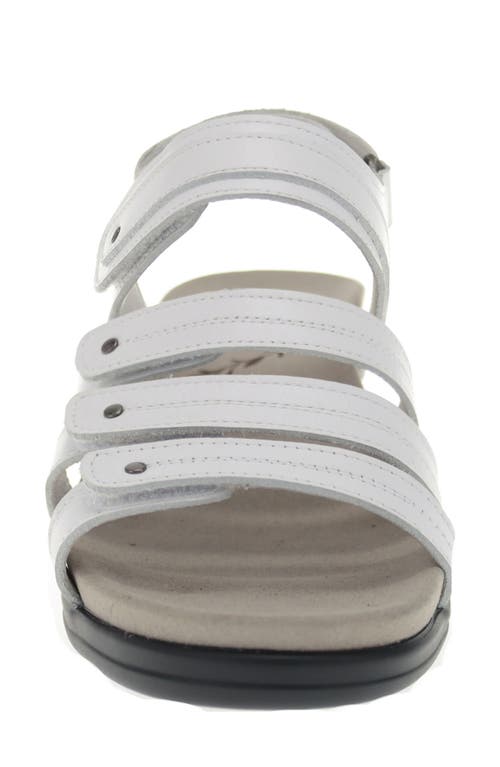 Propét Ainsley Wedge Sandal In White