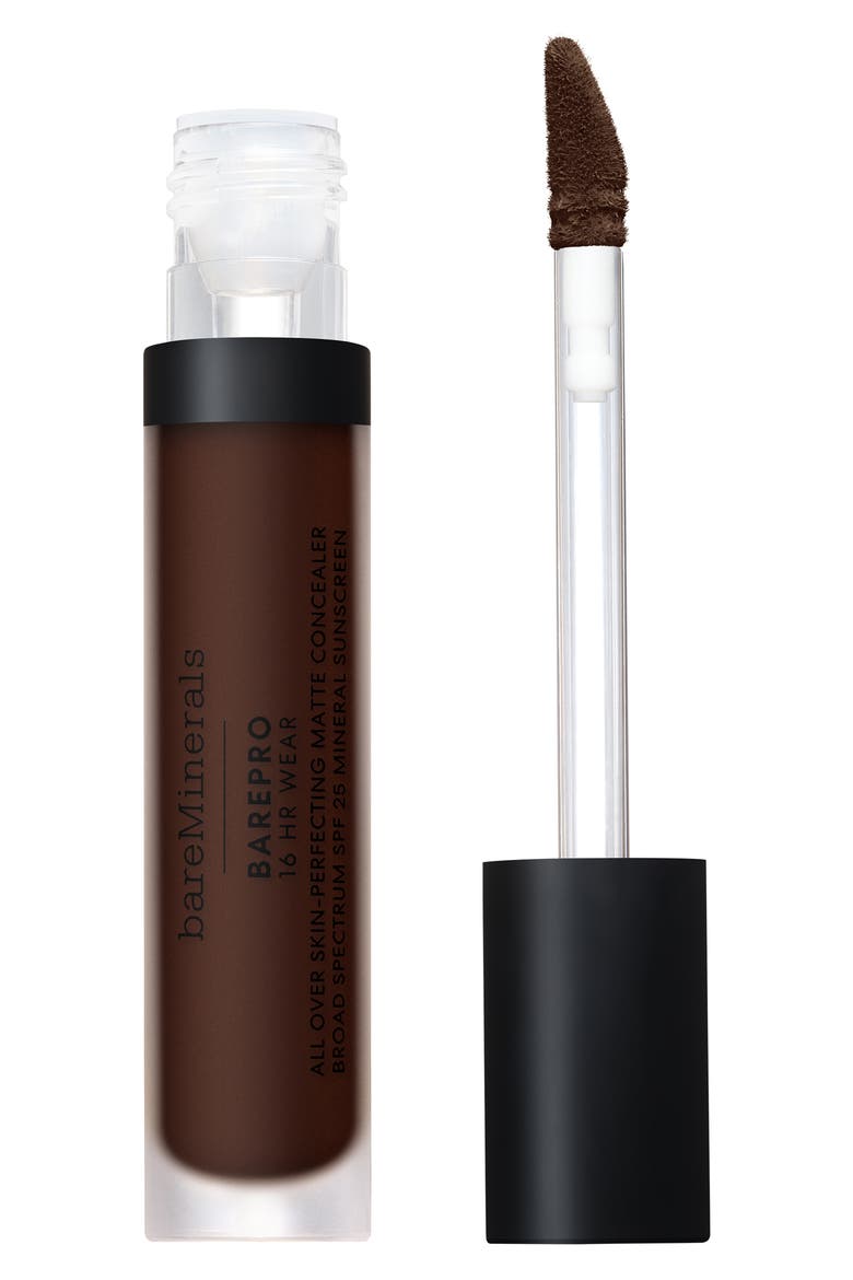 BAREPRO 16HR All Over Skin-Perfecting Matte Concealer Mineral SPF 25, Main, color, DEEP 600C