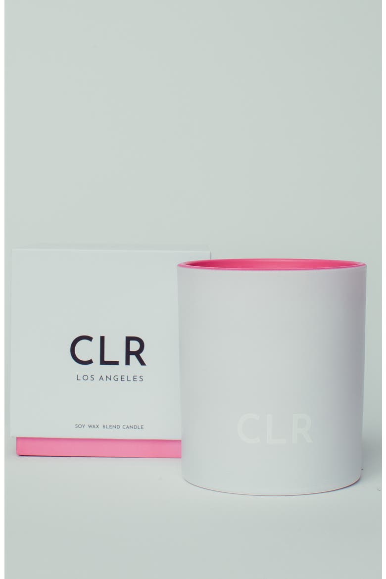 Pink Scented Candle, Alternate, color, PINK