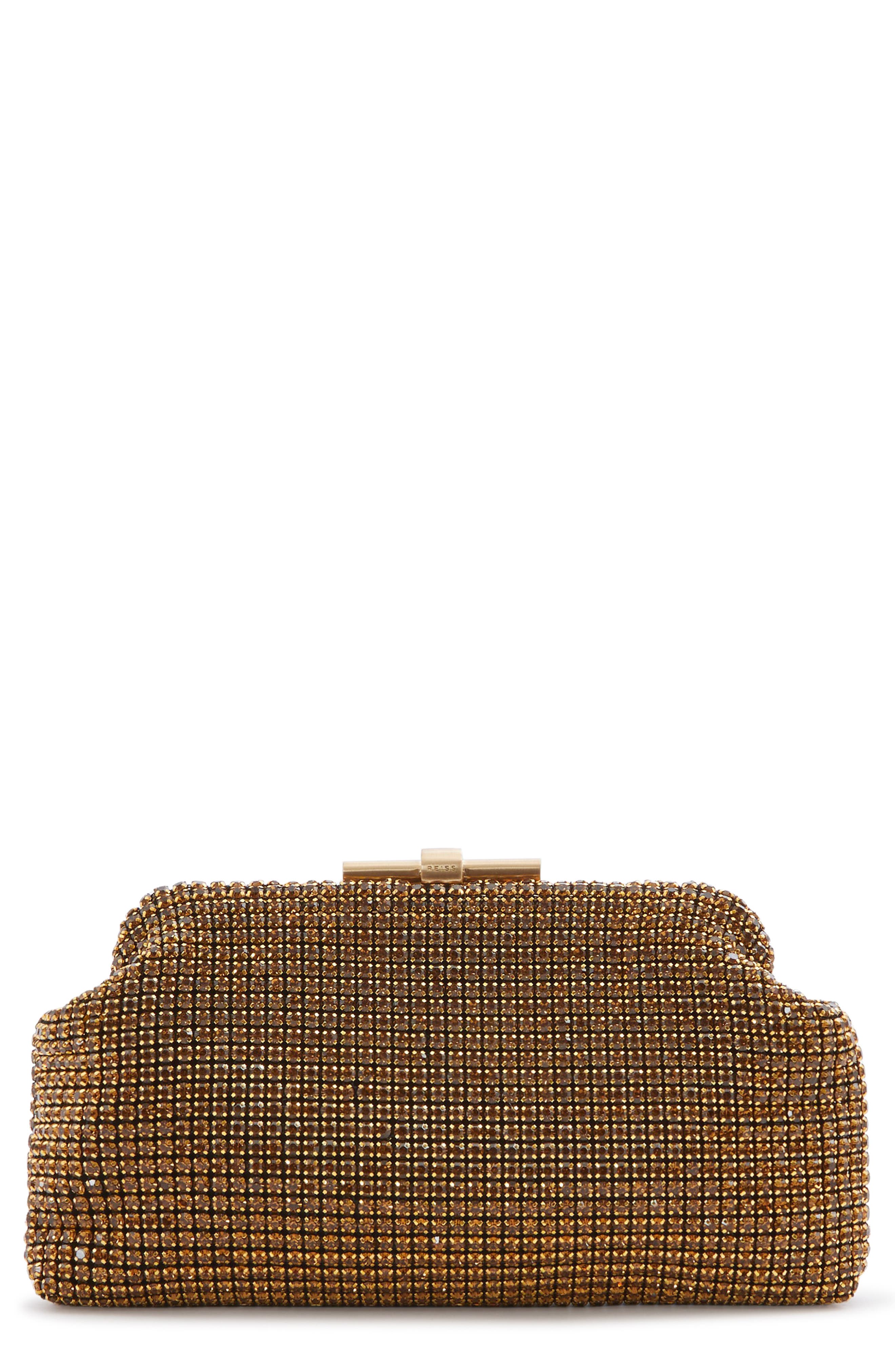 Adaline Crystal Embellished Clutch
