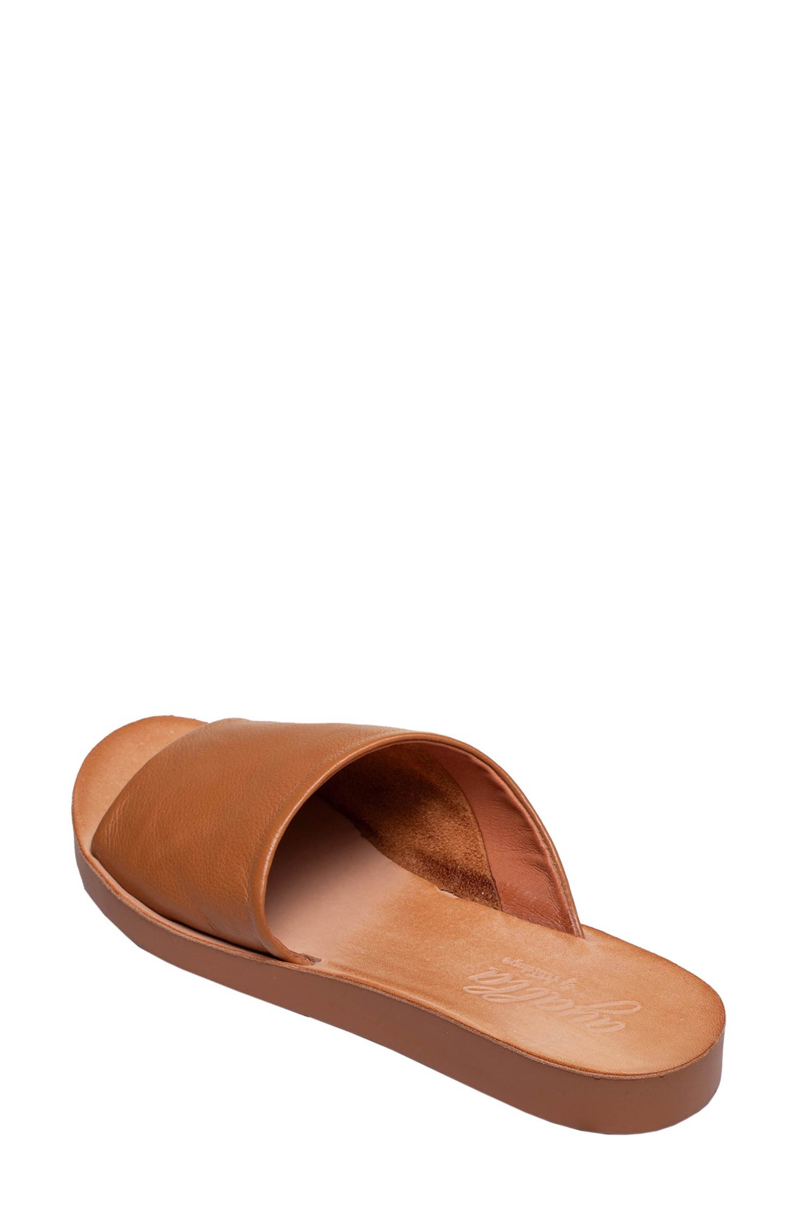 ANTELOPE Ami Leather Slide Sandal, Alternate, color, 