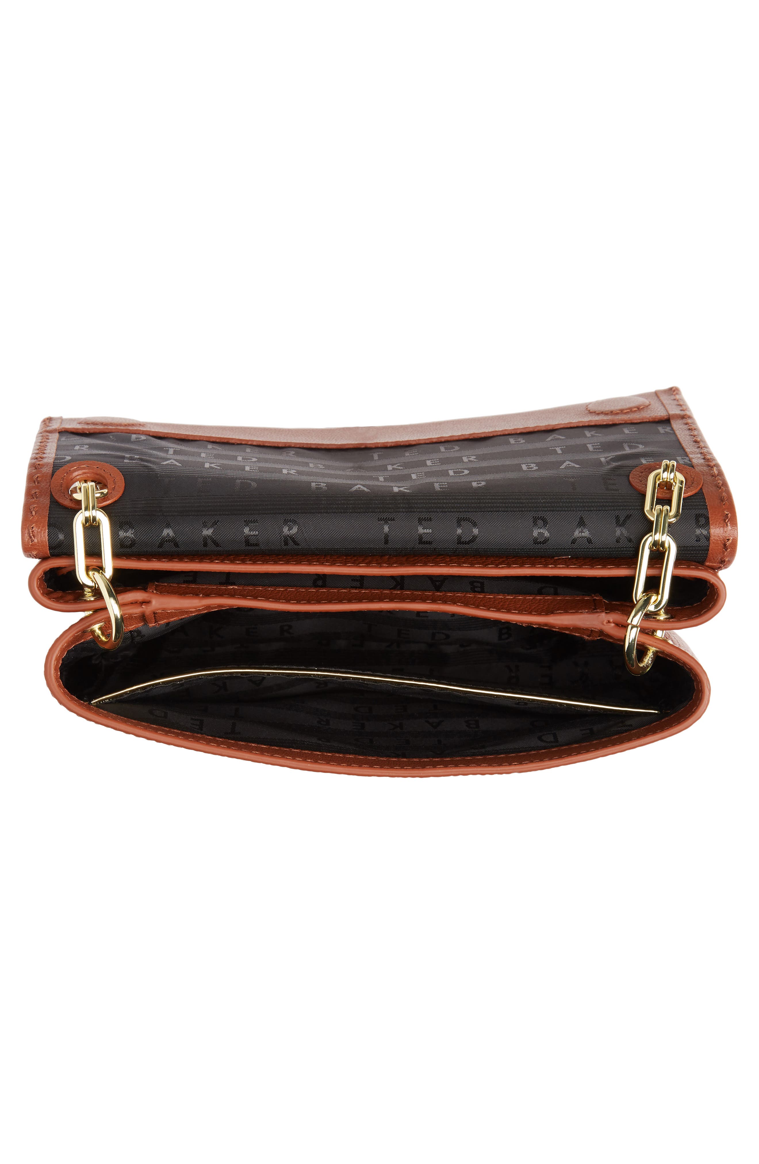 Ted Baker London Diilila Leather Crossbody Bag, Alternate, color, 