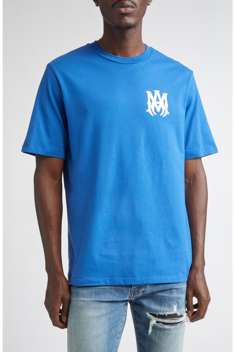 MA Core Logo Garphic T-Shirt, Main, color, BLUE