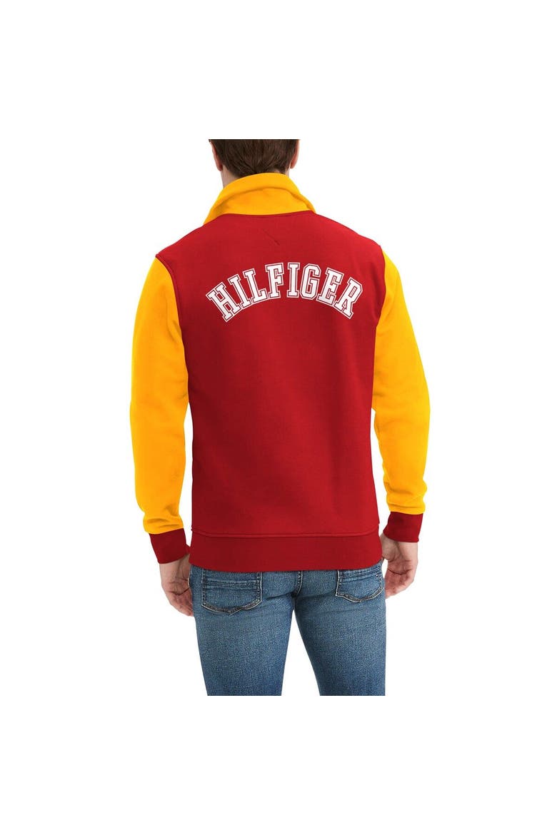 Men's Tommy Hilfiger Red/Gold Kansas City Chiefs Aiden Quarter-Zip Sweatshirt, Alternate, color, Red