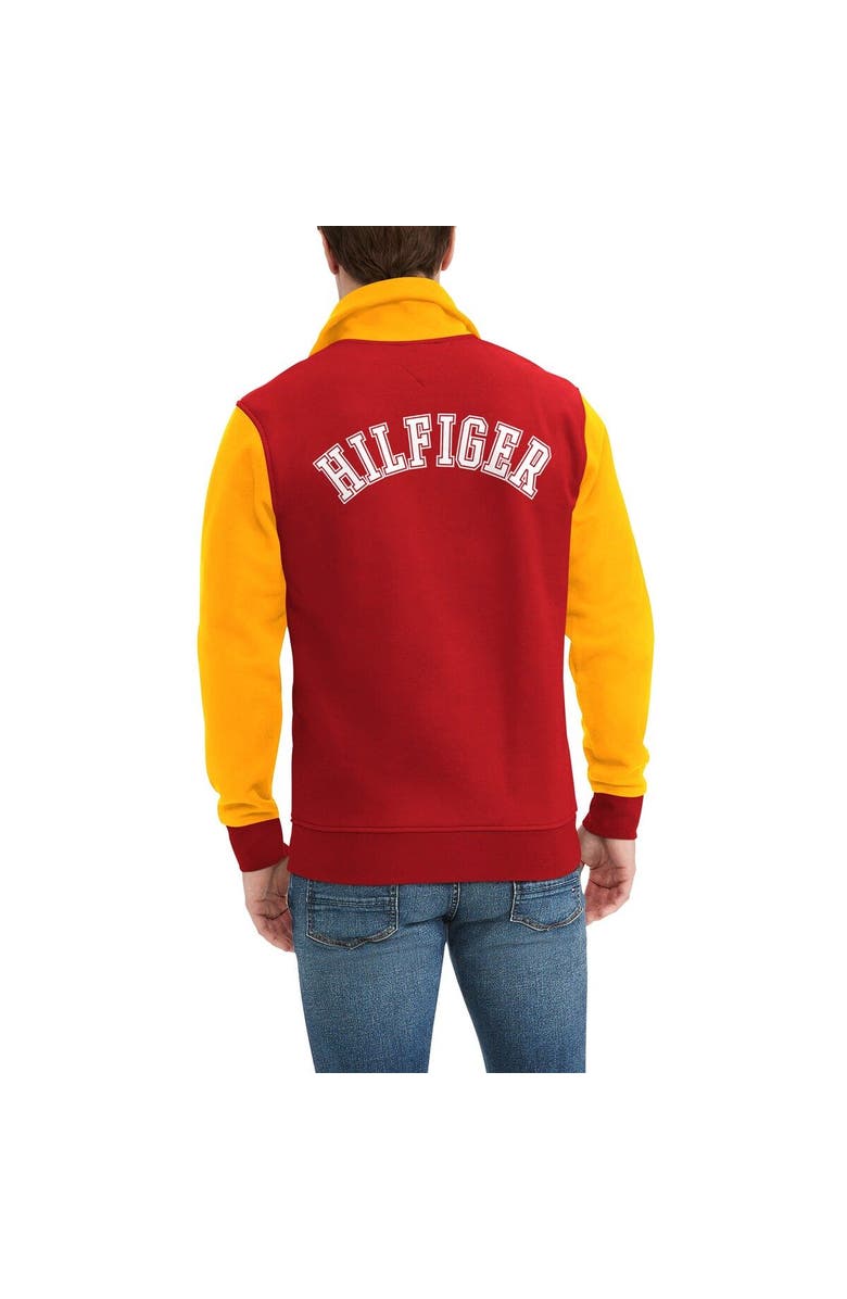 Tommy Hilfiger Men
s Tommy Hilfiger Red/Gold Kansas City Chiefs Aiden Quarter-Zip Sweatshirt, Alternate, color, Red