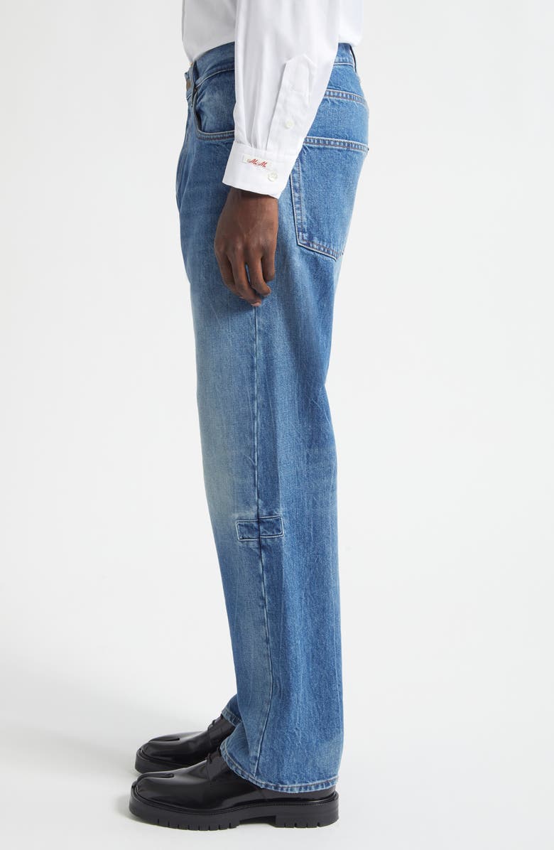 Maison Margiela Five-Pocket Straight Leg Jeans, Alternate, color, Vintage Medium Blue