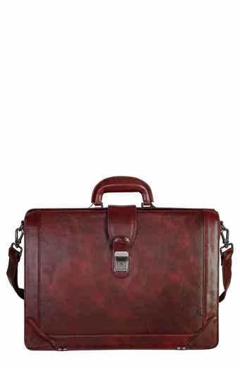 Luxurious Litigator Leather Briefcase