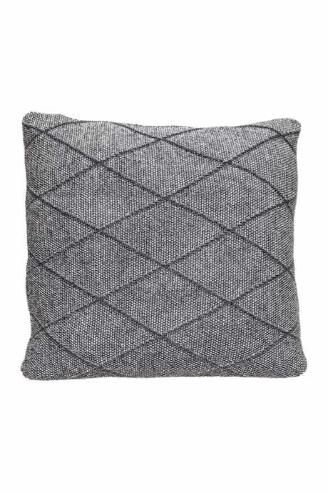 PARKLAND COLLECTION Grampy Transitional Grey Throw Pillow