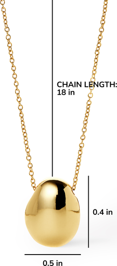 Ana Luisa Gold Pendant Necklace - Pebble Mini | Nordstrom