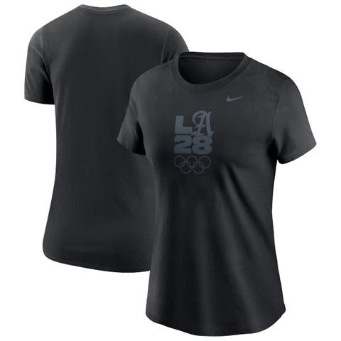 Women's Nike  Black LA28 Summer Olympics Core T-Shirt