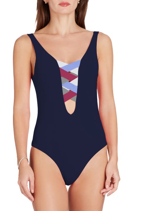 St Martin Bandage One-Piece Swimsuit