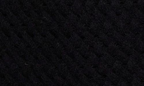 Nic + Zoe Nic+zoe Pointelle Cashmere Blend Sweater In Black