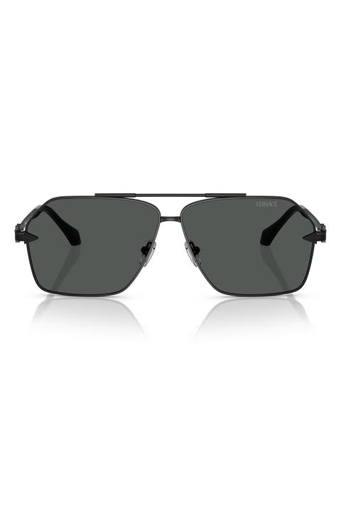 63mm Pilot Sunglasses