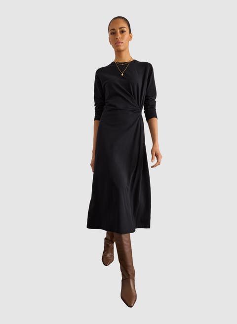 Ana Twist Front Dress