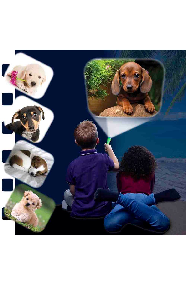 Brainstorm Toys Puppies Torch and Projector, Ages 3+, Alternate, color, Multicolored