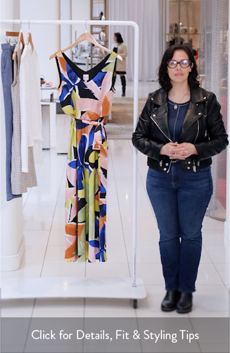 Bianca Mega Blooms Sleeveless Maxi Dress, sales video thumbnail