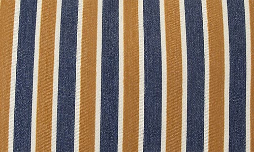 Kurt Geiger London Large Chelsea Stripe Tote Bag In Blue