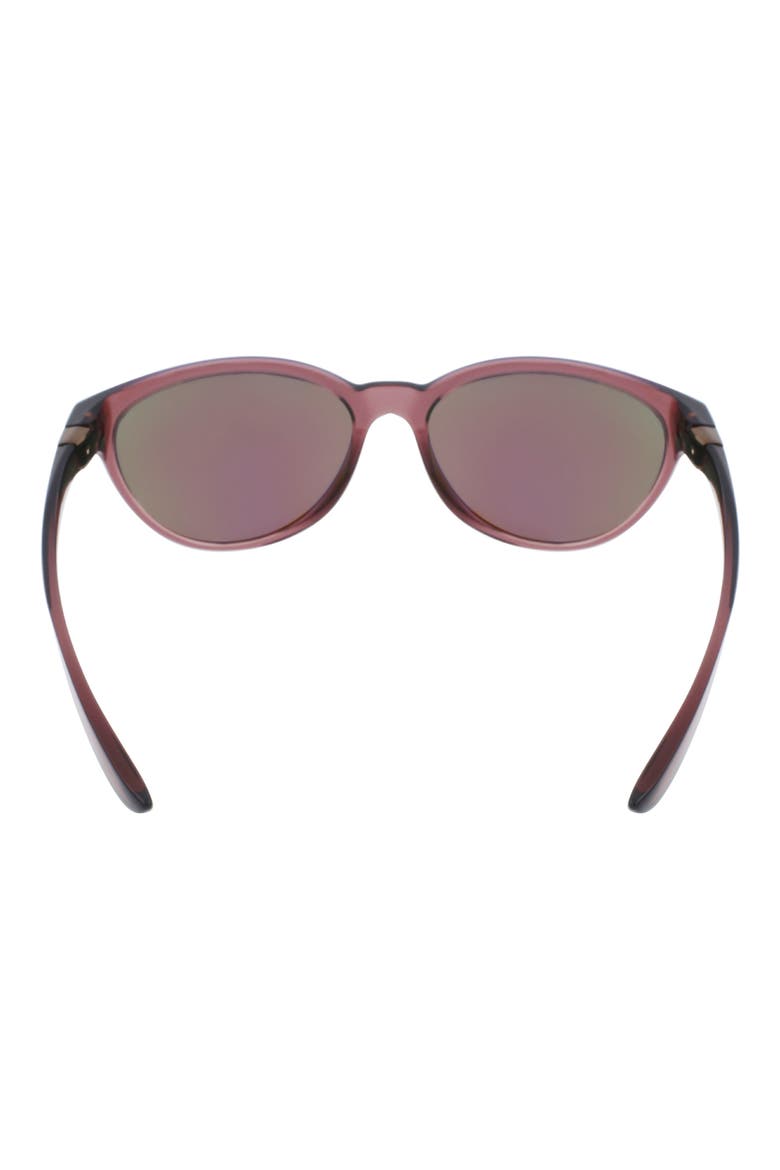 City Persona 57mm Mirrored Cat Eye Sunglasses, Alternate, color, SMOKEY MAUVE / GREY