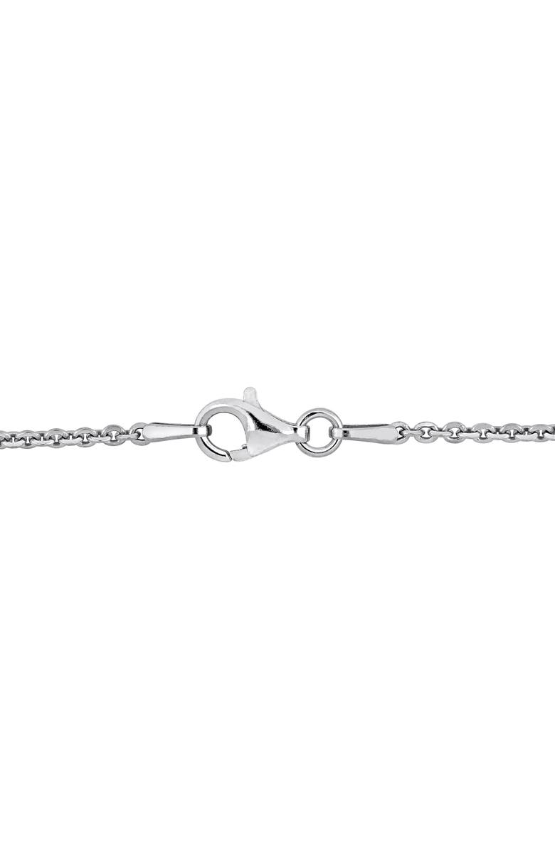 DELMAR Sterling Silver Disc Cable Chain Necklace - 1.8mm, Alternate, color, Silver