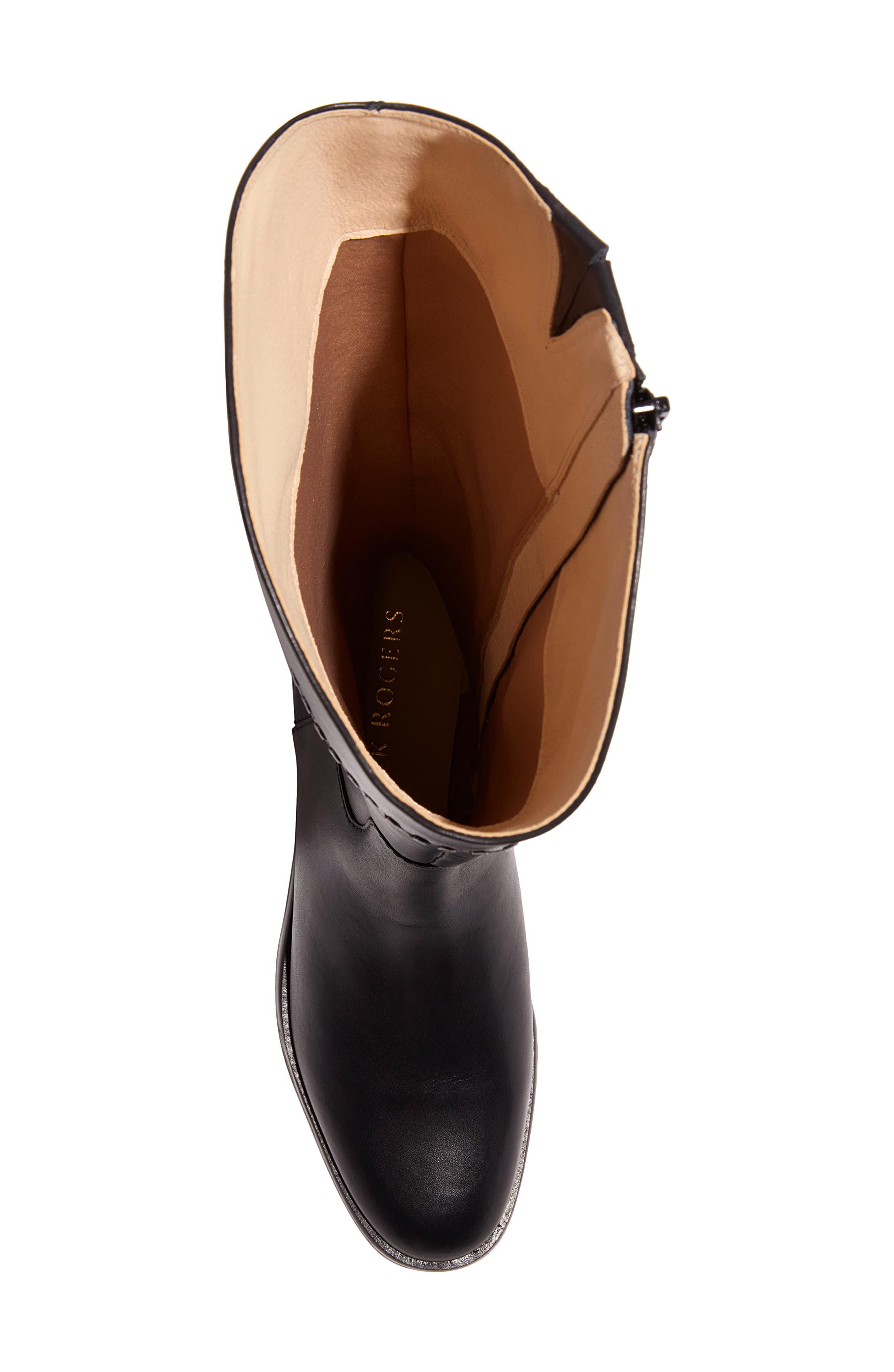 Jack Rogers Adaline Knee High Riding Boot, Alternate, color, Black