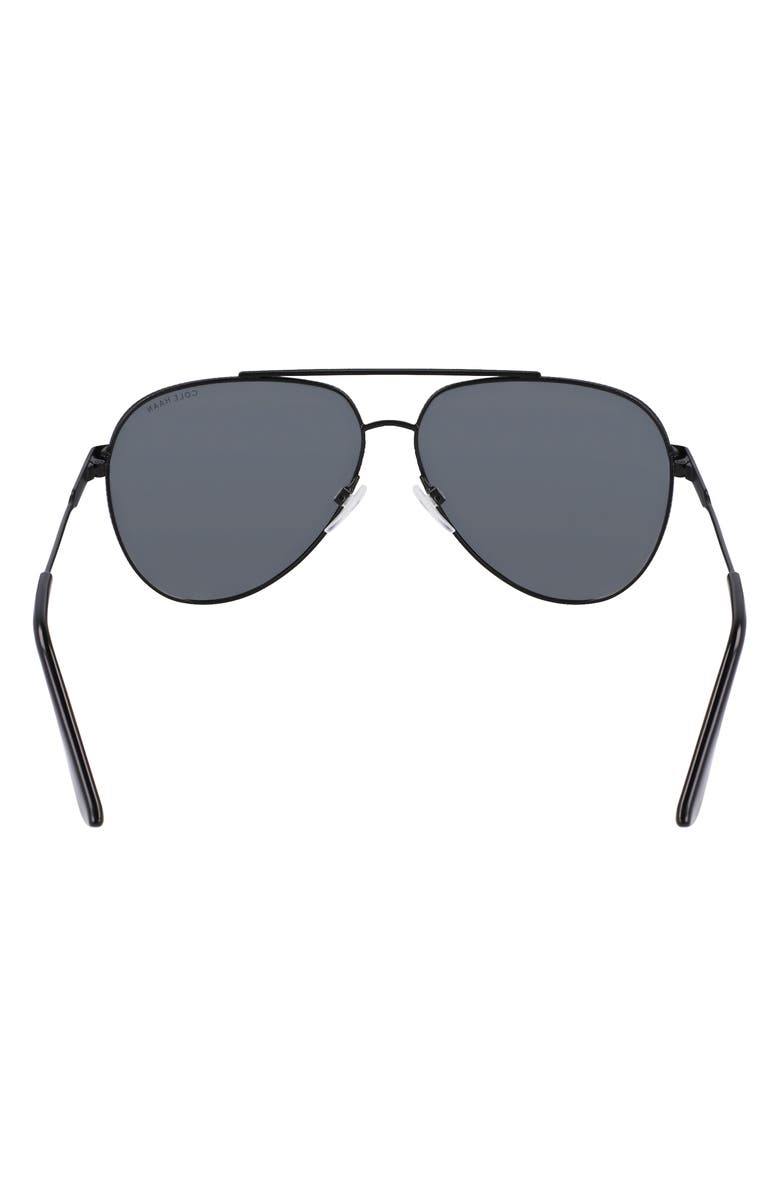 Cole Haan 60mm Polarized Aviator Sunglasses, Alternate, color, 