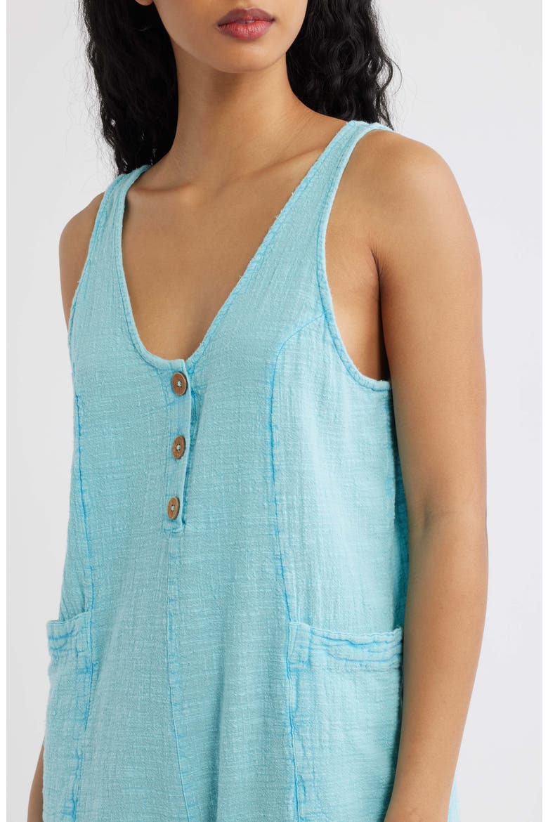 Classic Surf Romper, Alternate, color, SEA BLUE