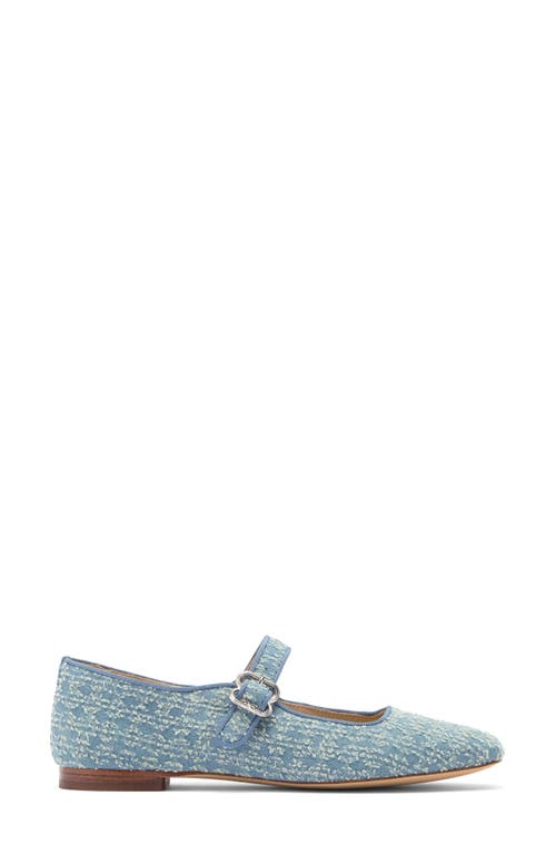 Shop Sam Edelman Michaela Mary Jane Flat In Montrose Blue
