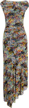 STAUD Amaris Print Maxi Dress
