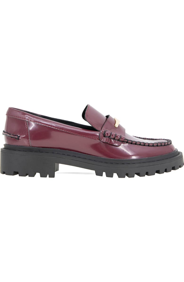 BCBGeneration Laney Lug Loafer, Alternate, color, Dark Cherry