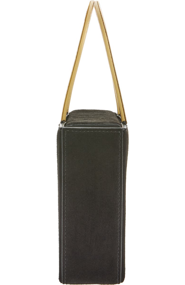 Amina Muaddi Amini Henson Leather Top Handle Bag, Alternate, color,