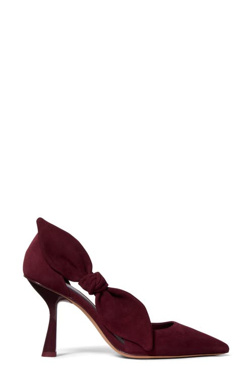 Kate Spade New York Bunnie Pointed Toe Pump In Burgundy