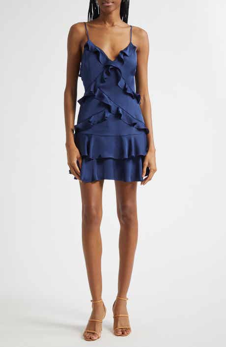 Maria Ruffle Detail Minidress