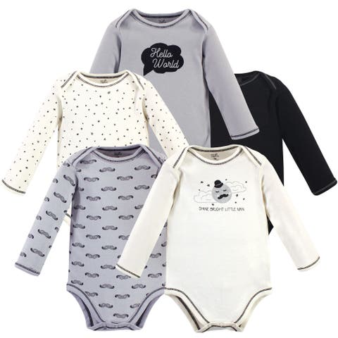5Pk Long Sleeve Organic Bodysuits (Baby)