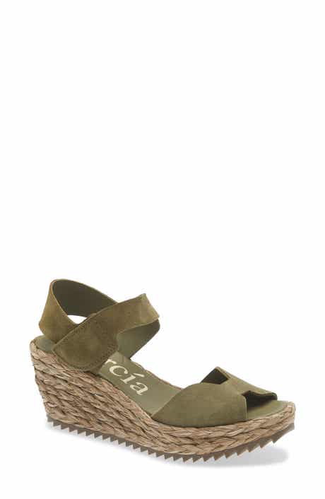 Pedro Garcia Fama Ankle Strap Wedge Sandal