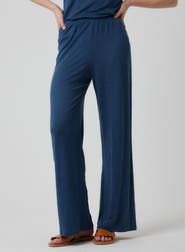 Majestic Filatures Stretch Linen Wide Leg Pant