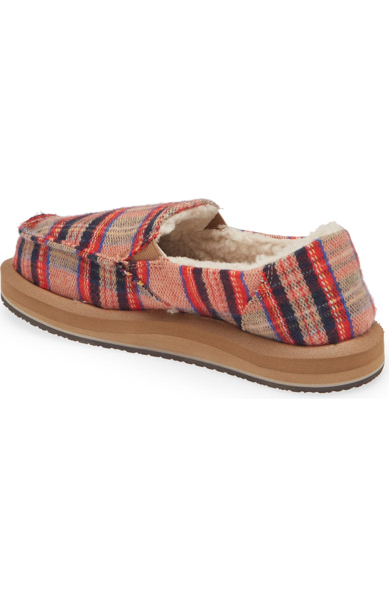 Sanuk Donna ST Plaid Chill Slip-On Sneaker, Alternate, color,