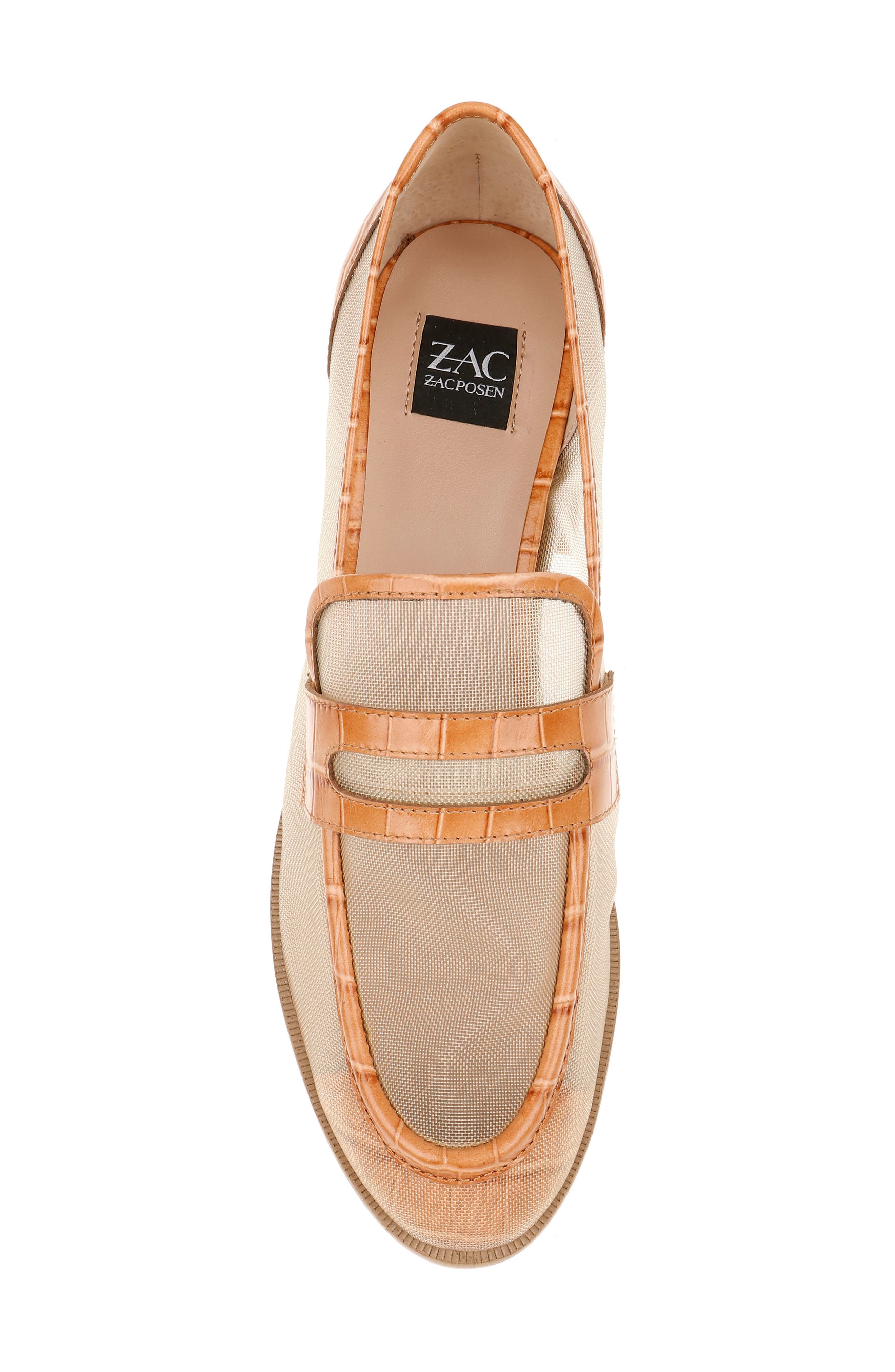 Ailsa Penny Loafer, Alternate, color, CARAMEL LEATHER