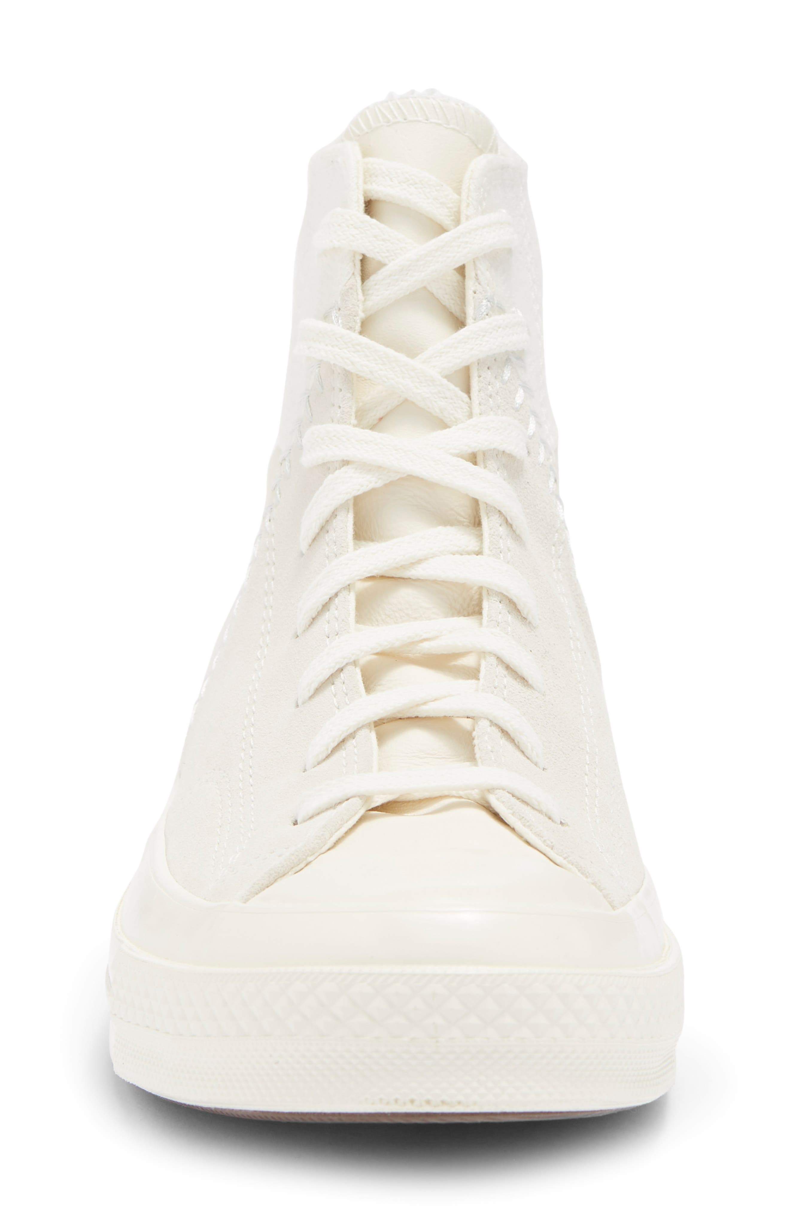 Converse Chuck Taylor<sup>®</sup> 70 Leather High Top Sneaker, Alternate, color, 