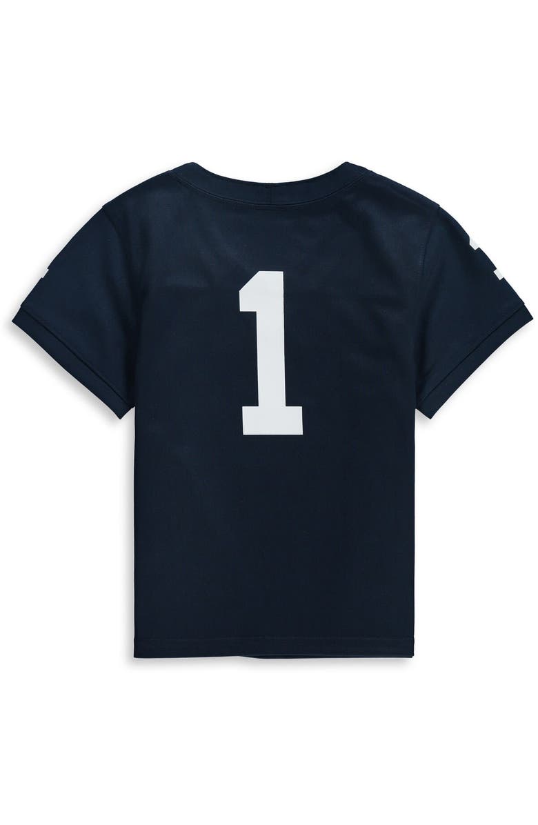 Nike Toddler Nike #1 Navy Penn State Nittany Lions Team Replica Football Jersey, Alternate, color, Navy