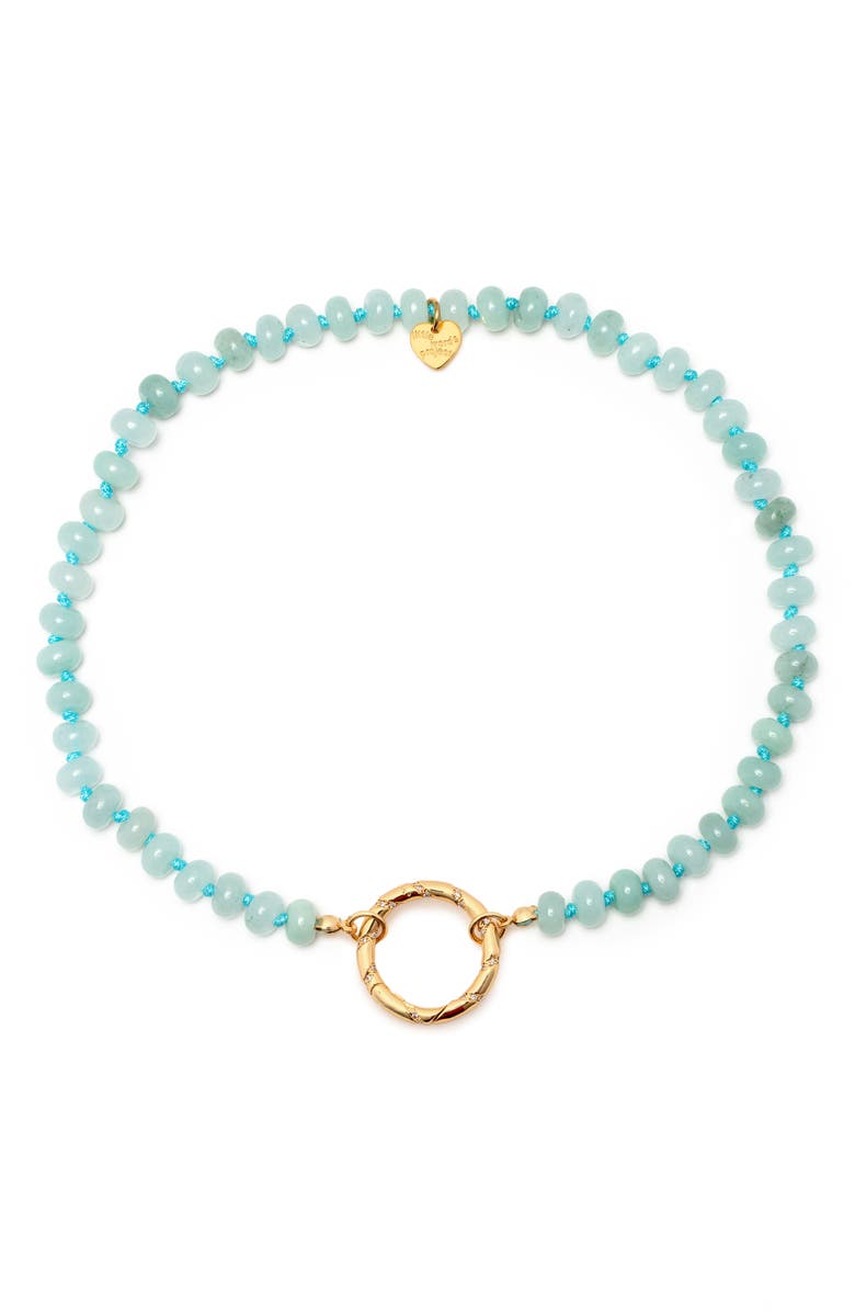 Little Words Project Farmer's Market Necklace, Main, color, Blue