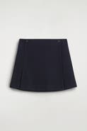 COS Boiled Merino Wool Mini Skirt