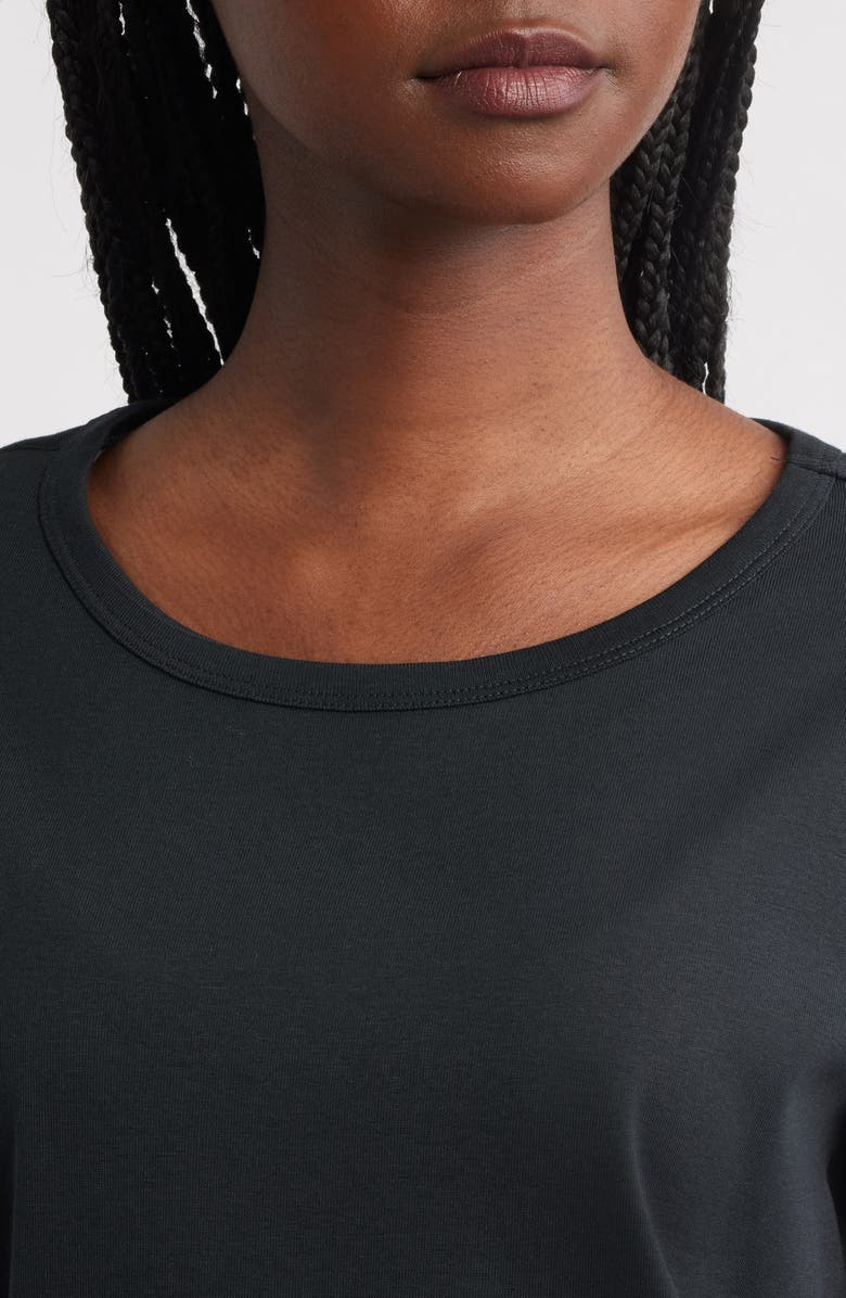 MANGO Crewneck Cotton T-Shirt, Alternate, color, 