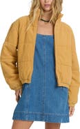 Billabong Winter Waves Corduroy Puffer Jacket