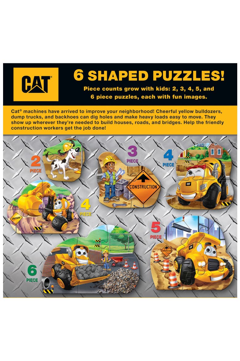 CAT - Caterpillar 6-Pack Mini Puzzles, Alternate, color, Multicolor