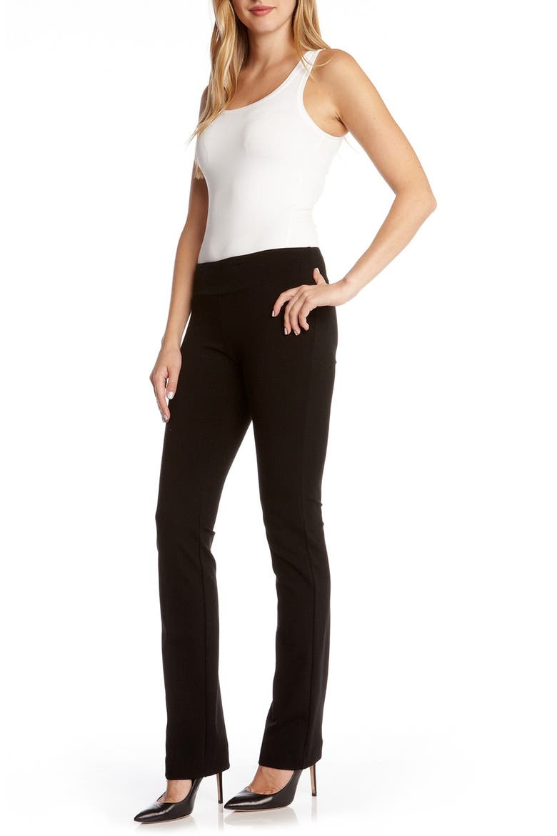 Ponte Knit Pants, Alternate, color, BLACK
